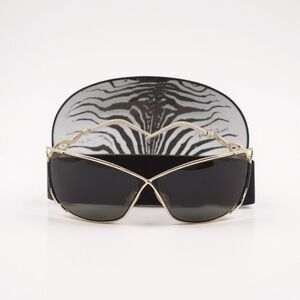 Roberto Cavalli sunglasses Women’s Oversized Designer Sunglasses - Gold